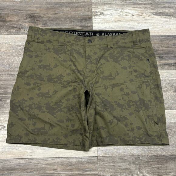 Alaskan Hardgear Digital Camouflage Mens 44 Nylon Utility Hiking Tactical Shorts - Picture 1 of 11